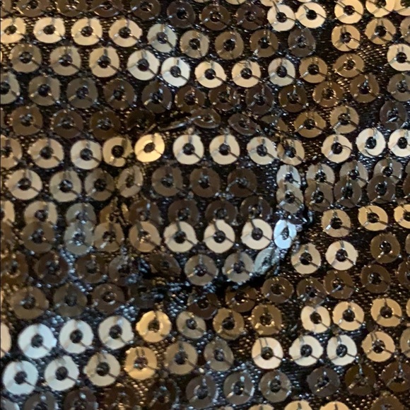 BCBGeneration Sequined Clutch Blk/Gray/Silver Bag - Picture 5 of 16